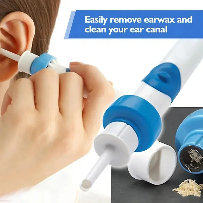 Revolutionary JUSTLANG Cordless Electric Ear Wax Remover - Experience Painless and Safe Ear Cleaning for All Ages