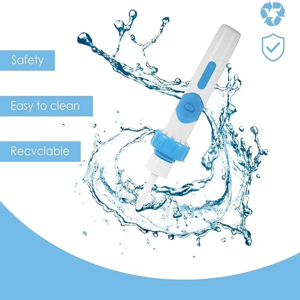Revolutionary JUSTLANG Cordless Electric Ear Wax Remover - Experience Painless and Safe Ear Cleaning for All Ages